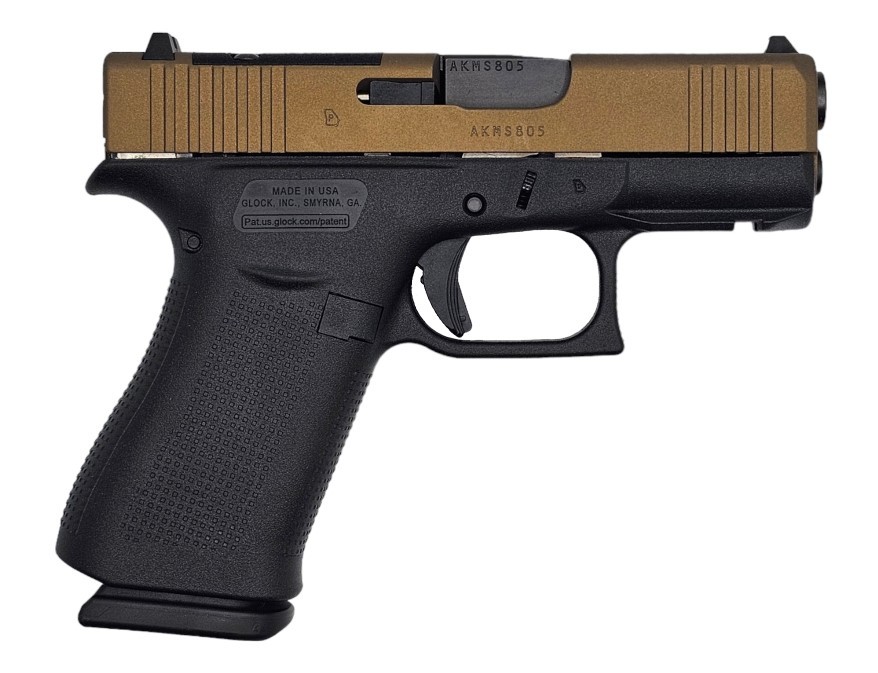 GLOCK 43X 9MM BURNT BRONZE OR SO UX4350204NBBS - Taurus Savings